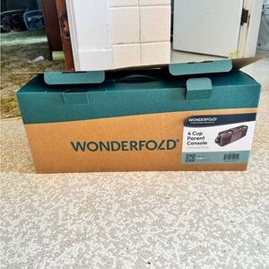 Charcoal Gray 4 Cup Parent Console